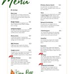 Tipsy Pine Menu