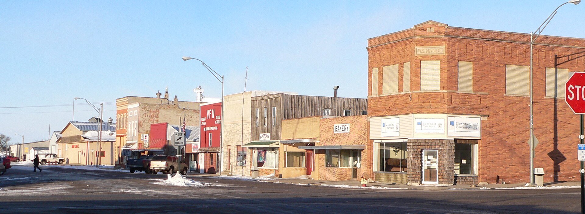 Bloomfield Nebraska downtown