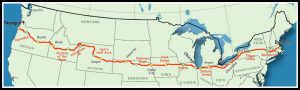 US Highway 20 Map