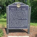 Ponca State Park Historical Marker