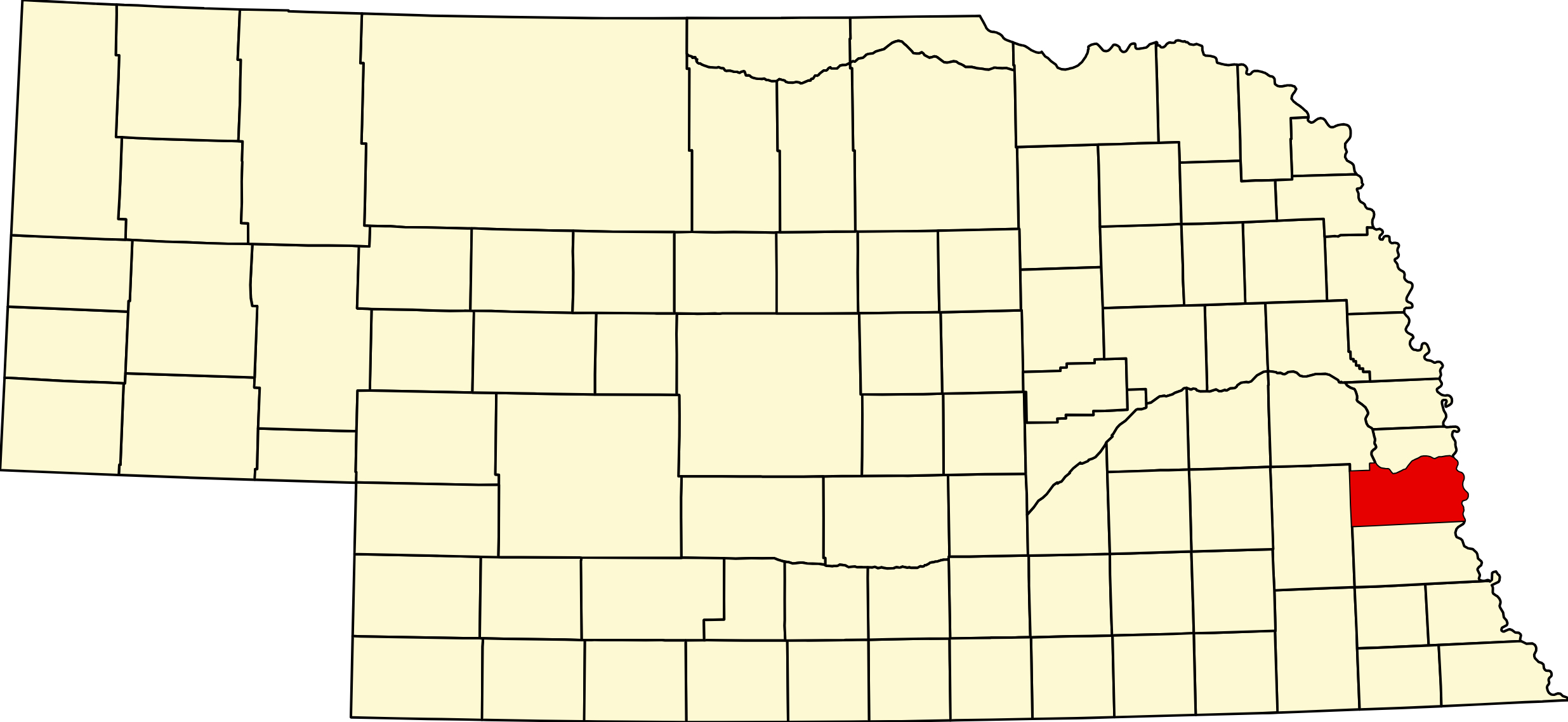Map_of_Nebraska_highlighting_Cass_County Map_of_Nebraska_highlighting_Cass_County