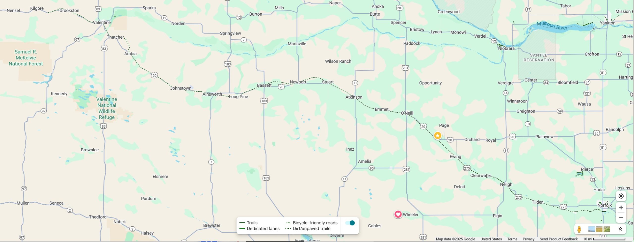 Nebraska CowboyTrail Nebraska CowboyTrail